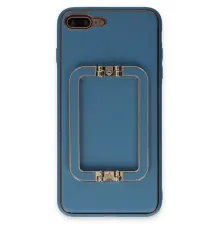 Apple iPhone 7 Plus Kılıf Coco Elit Kapak - Mavi