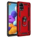 Samsung Galaxy M51 Kılıf Sofya Yüzüklü Silikon Kapak - Kırmızı