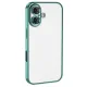 Apple iPhone 16 Plus Kılıf Lensli Silikon - Turkuaz