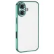 Apple iPhone 16 Plus Kılıf Lensli Silikon - Turkuaz