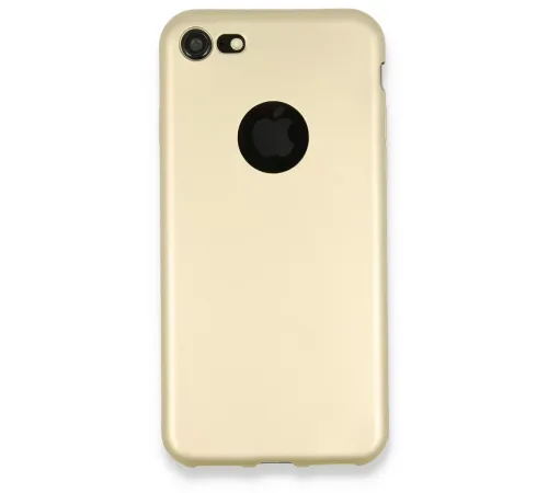Apple iPhone 7 Kılıf First Silikon - Gold