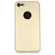 Apple iPhone 7 Kılıf First Silikon - Gold