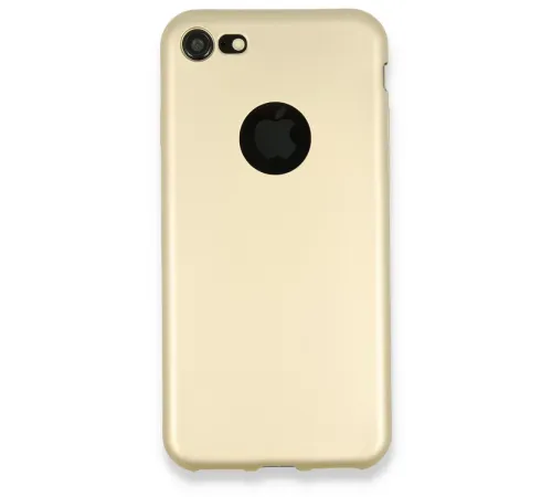 Apple iPhone 7 Kılıf First Silikon - Gold