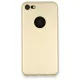 Apple iPhone 7 Kılıf First Silikon - Gold