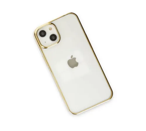 Apple iPhone 14 Plus Kılıf Element Silikon - Gold