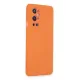 One Plus 9 Pro Kılıf Nano içi Kadife Silikon - Turuncu
