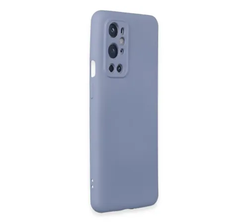 One Plus 9 Pro Kılıf Nano içi Kadife Silikon - Mor