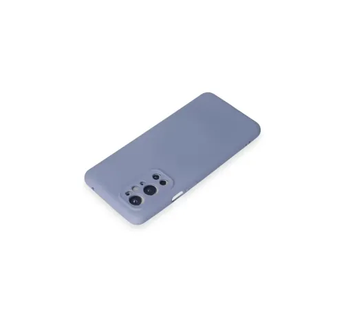 One Plus 9 Pro Kılıf Nano içi Kadife Silikon - Mor