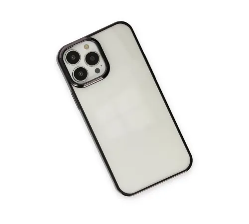 Apple iPhone 14 Pro Kılıf Element Silikon - Siyah