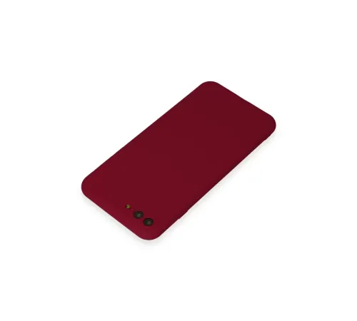 Apple iPhone 7 Plus Kılıf First Silikon - Bordo