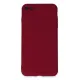 Apple iPhone 7 Plus Kılıf First Silikon - Bordo