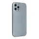 Apple iPhone 12 Pro Max Kılıf Nano içi Kadife Silikon - Sky Blue