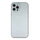 Apple iPhone 12 Pro Max Kılıf Nano içi Kadife Silikon - Sky Blue
