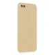Apple iPhone 7 Plus Kılıf First Silikon - Gold