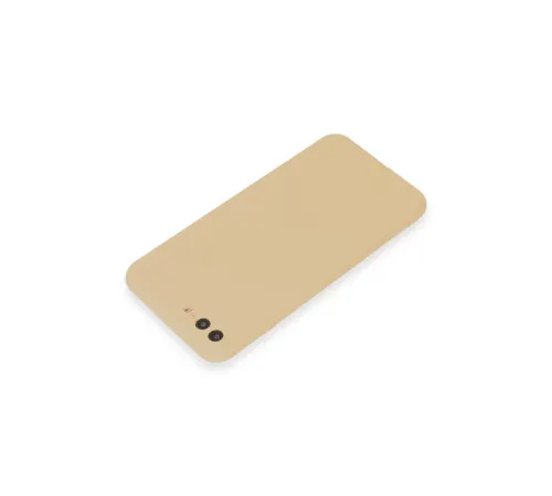 Apple iPhone 7 Plus Kılıf First Silikon - Gold
