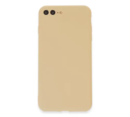 Apple iPhone 7 Plus Kılıf First Silikon - Gold
