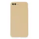 Apple iPhone 7 Plus Kılıf First Silikon - Gold