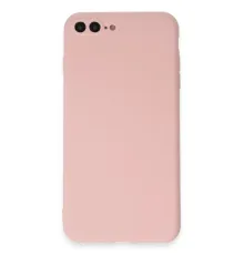 Apple iPhone 7 Plus Kılıf First Silikon - Rose Gold