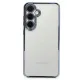 Samsung Galaxy S24 FE Kılıf Lensli Silikon - Lacivert