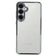 Samsung Galaxy S24 FE Kılıf Lensli Silikon - Lacivert