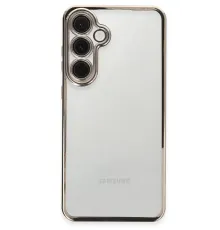 Samsung Galaxy S24 FE Kılıf Lensli Silikon - Titanyum Gri