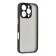 Apple iPhone 16 Pro Kılıf Montreal Silikon Kapak - Siyah