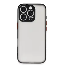 Apple iPhone 16 Pro Kılıf Montreal Silikon Kapak - Siyah