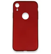 Apple iPhone XR Kılıf First Silikon - Bordo