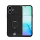 Xiaomi Redmi 13 4G Kılıf Zuma Kartvizitli Yüzüklü Silikon - Siyah