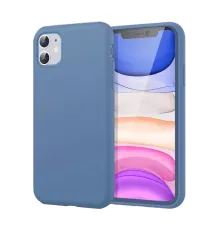 Apple iPhone 11 Kılıf First Silikon - Mavi