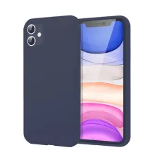 Apple iPhone 11 Kılıf First Silikon - Lacivert