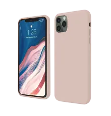 Apple iPhone 11 Pro Kılıf First Silikon - Rose Gold