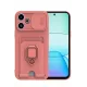 Xiaomi Redmi 13 4G Kılıf Zuma Kartvizitli Yüzüklü Silikon - Pembe