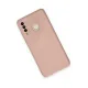 Huawei P30 Lite Kılıf Nano içi Kadife Silikon - Pudra