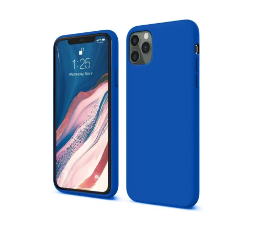 Apple iPhone 11 Pro Kılıf First Silikon - Mavi
