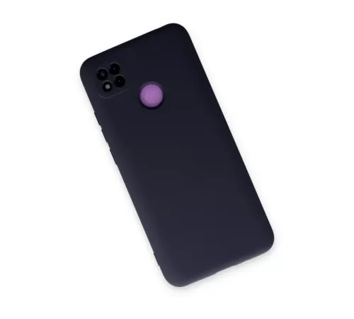 Xiaomi Redmi 9C Kılıf Nano içi Kadife Silikon - Lacivert