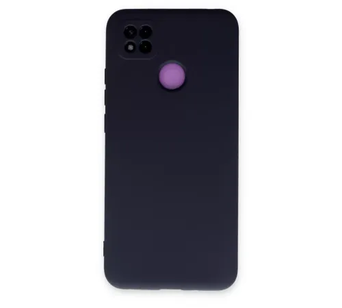 Xiaomi Redmi 9C Kılıf Nano içi Kadife Silikon - Lacivert