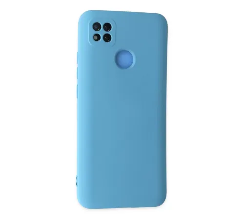 Xiaomi Redmi 9C Kılıf Nano içi Kadife Silikon - Mavi