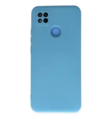 Xiaomi Redmi 9C Kılıf Nano içi Kadife Silikon - Mavi
