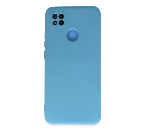 Xiaomi Redmi 9C Kılıf Nano içi Kadife Silikon - Mavi