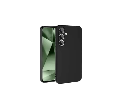 Samsung Galaxy S24 FE Kılıf Nano içi Kadife Silikon - Siyah