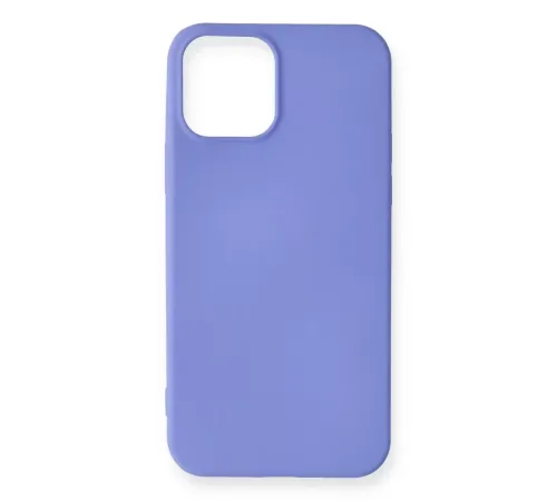 Apple iPhone 12 Mini Kılıf First Silikon - Mor