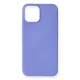 Apple iPhone 12 Mini Kılıf First Silikon - Mor