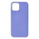 Apple iPhone 12 Mini Kılıf First Silikon - Mor