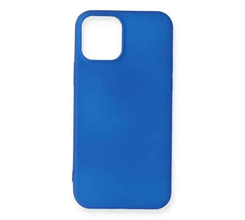 Apple iPhone 12 Mini Kılıf First Silikon - Mavi