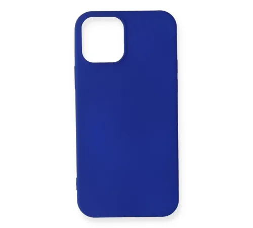 Apple iPhone 12 Mini Kılıf First Silikon - Lacivert