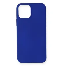 Apple iPhone 12 Mini Kılıf First Silikon - Lacivert