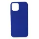 Apple iPhone 12 Mini Kılıf First Silikon - Lacivert