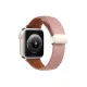 Apple Watch 42mm KR414 Daks Deri Kordon - Pembe