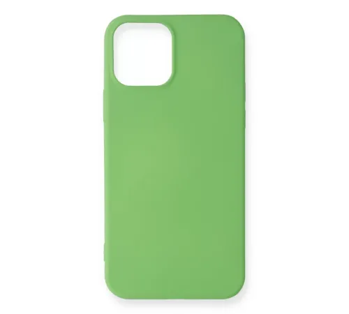 Apple iPhone 12 Mini Kılıf First Silikon - Yeşil